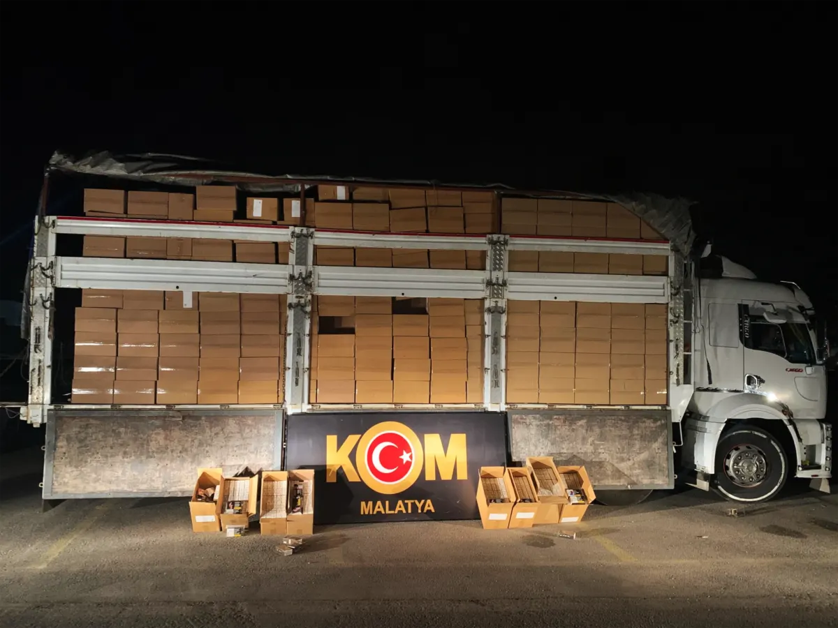 Malatya İl Emniyet Müdürlüğü’ne bağlı Kaçakçılık ve Organize Suçlarla Mücadele