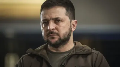 Ukrayna Devlet Başkanı Volodimir Zelenskiy, Avrupa'nın Ukrayna'ya verdiği desteğin son