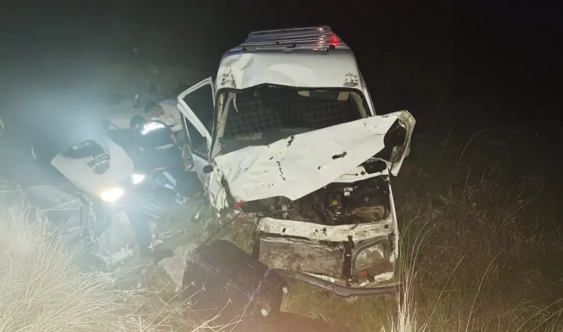 Malatya’nın Arapgir ilçesi Pirali Mahallesi yolu üzerinde meydana gelen trafik