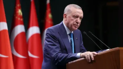 Cumhurbaşkanı Recep Tayyip Erdoğan, Cumhurbaşkanlığı Külliyesi’nde gerçekleştirilen Kabine toplantısının ardından