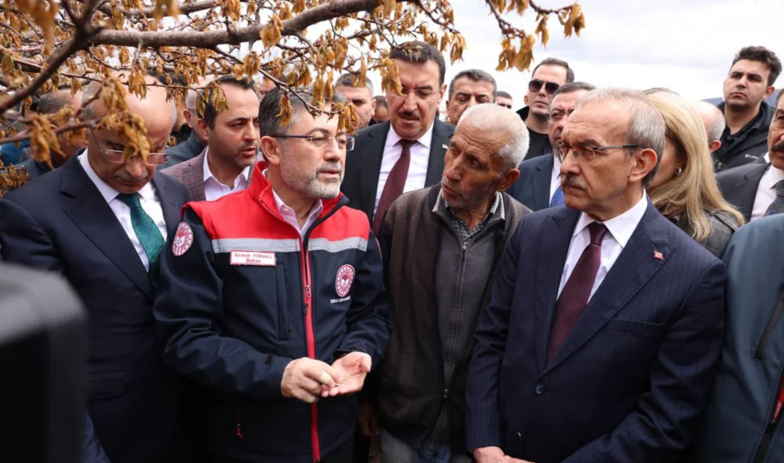 Tarım ve Orman Bakanı İbrahim Yumaklı, zirai don nedeniyle büyük