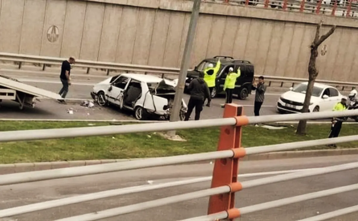 Malatya’da merkez çevre yolu üzerinde meydana gelen trafik kazasında 8