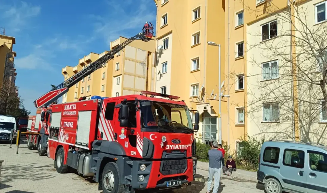 Malatya’nın Yavuz Selim Mahallesi Şenpınar Sokak üzerinde bulunan 7 katlı