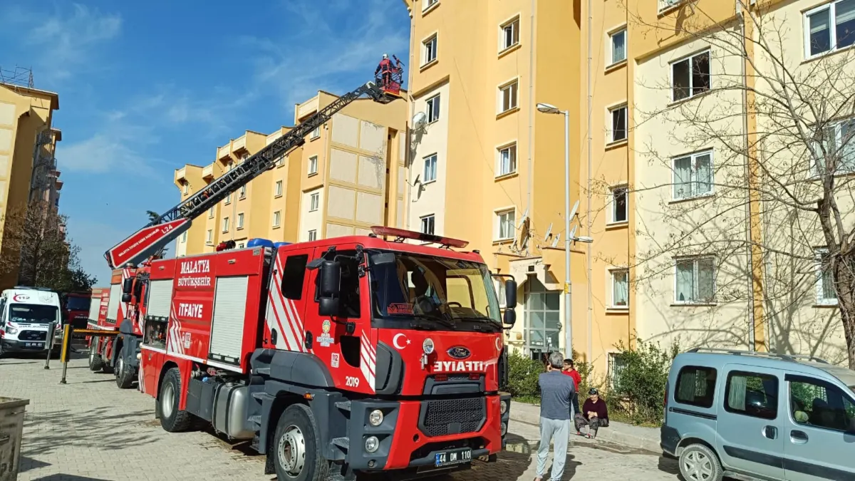Malatya’nın Yavuz Selim Mahallesi Şenpınar Sokak üzerinde bulunan 7 katlı