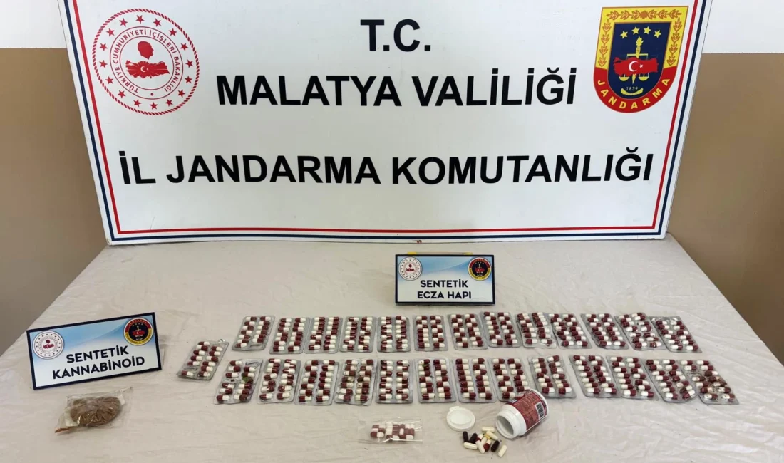 Malatya’da İl Jandarma Komutanlığı ekipleri tarafından gerçekleştirilen titiz çalışma sonucunda