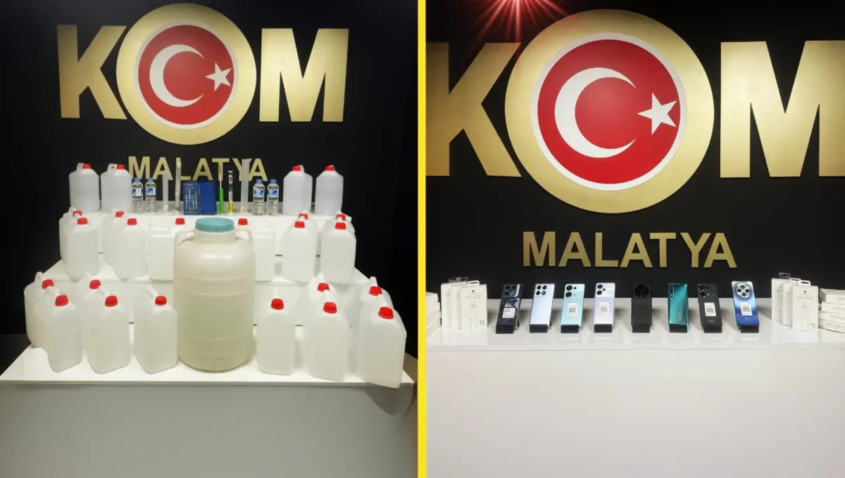 Malatya İl Emniyet Müdürlüğü’ne bağlı Kaçakçılık ve Organize Suçlarla Mücadele