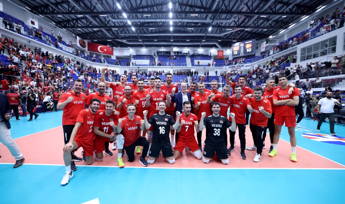 A Millî Erkek Voleybol Takımı, CEV Avrupa Şampiyonası elemeleri çerçevesinde