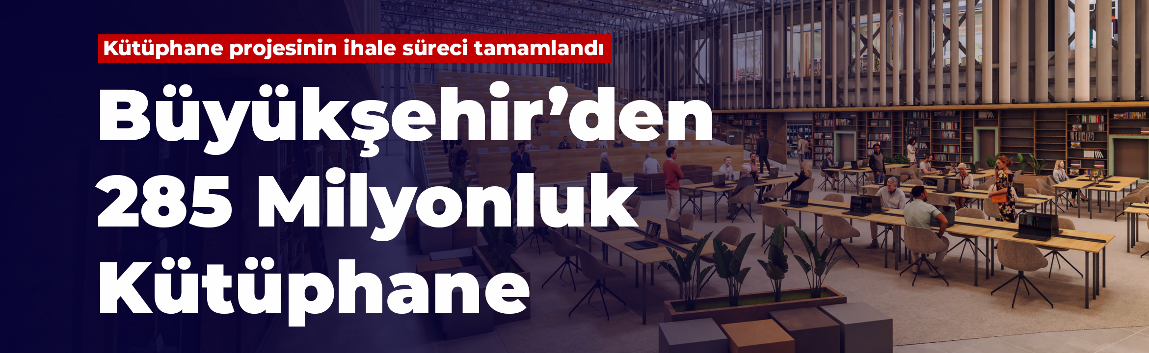 Malatya Büyükşehir Belediyesi’nin hizmet binasının