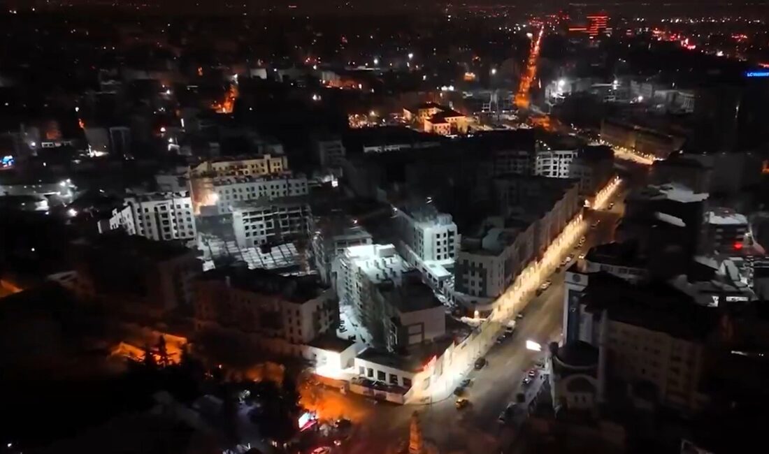 Vali Seddar Yavuz’un paylaştığı görüntülerle Saray Mahallesi Kışla Caddesi’nin 30