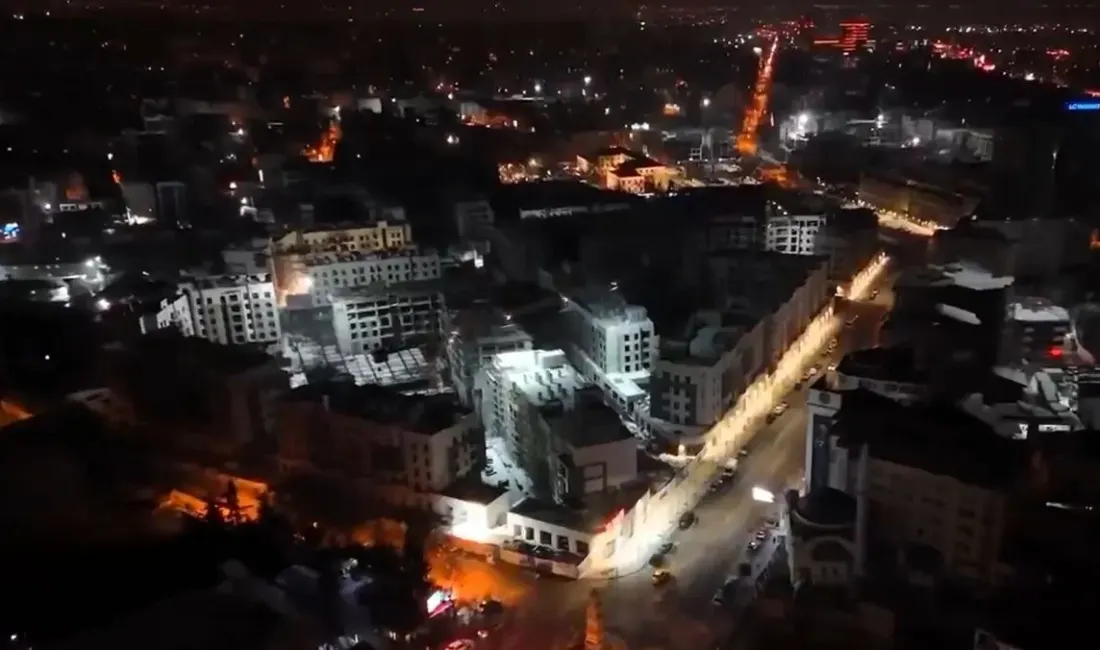 Vali Seddar Yavuz’un paylaştığı görüntülerle Saray Mahallesi Kışla Caddesi’nin 30