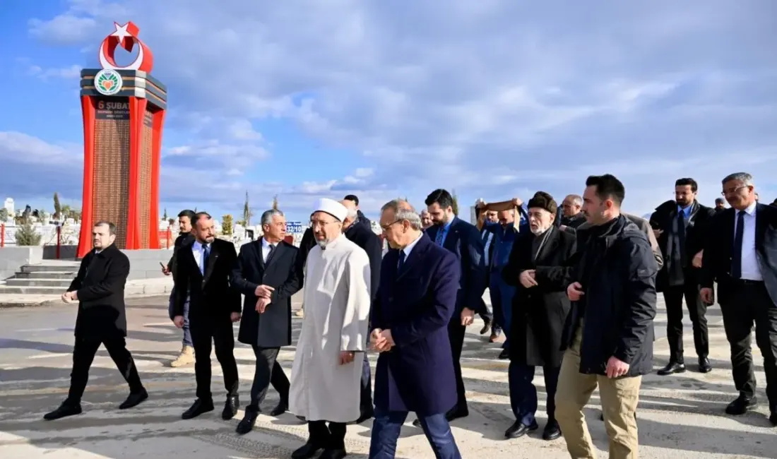 Miraç Kandili özel yayını ve cami açılışı programları kapsamında Malatya’ya