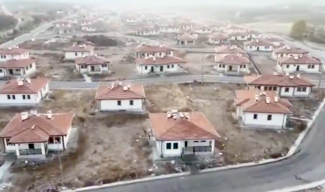 Akçadağ İkinciler Mahallesinde tamamlanan toplam 130 adet kırsal köy konutunun