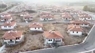 Akçadağ İkinciler Mahallesinde tamamlanan toplam 130 adet kırsal köy konutunun