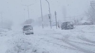 Malatya’da kent merkezinde kar etkisini sınırlı gösterirken, ilçelerde ve yüksek