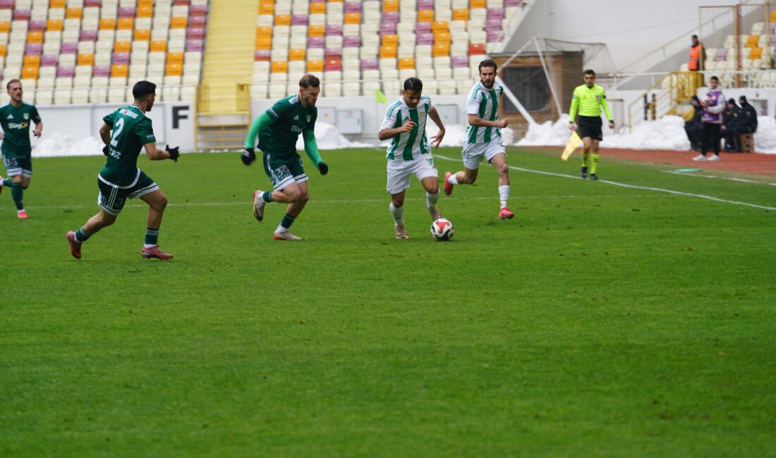 TFF 3. Lig 2. Grup’ta Yeşilyurtspor, Malatya Yeni Stadyumu’nda oynanan