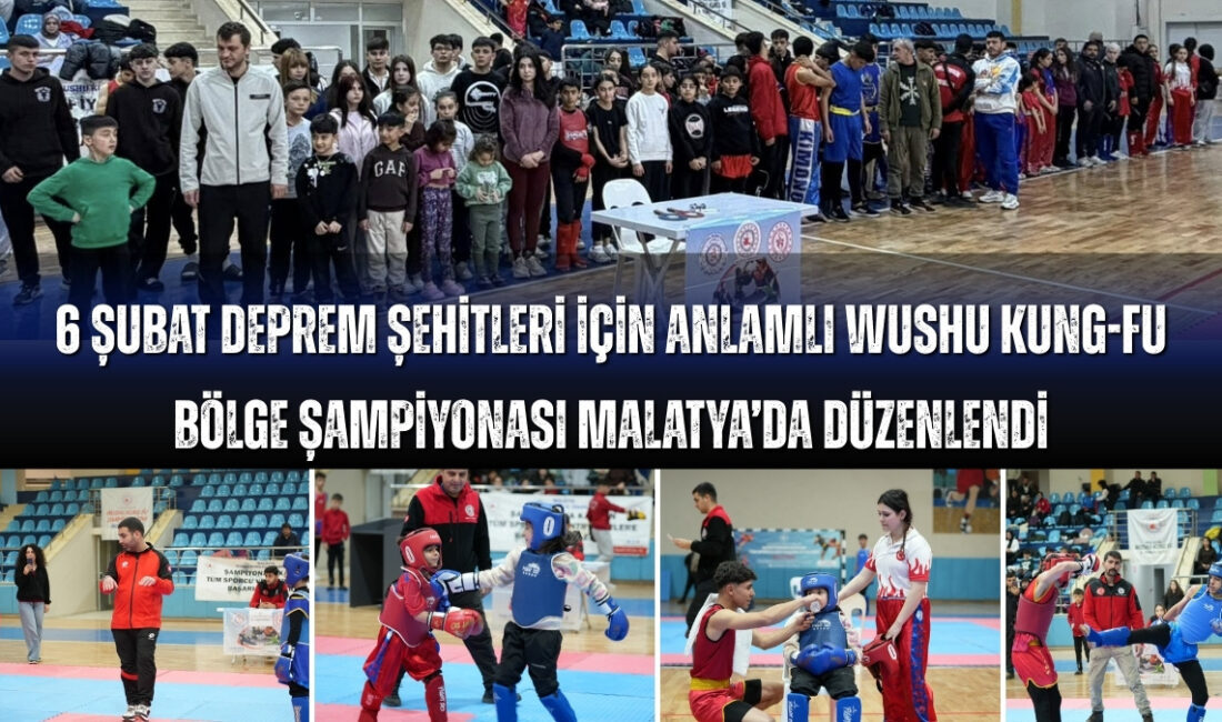 6 Şubat Deprem Şehitleri Anısına Wushu Kung Fu Bölge Şampiyonası