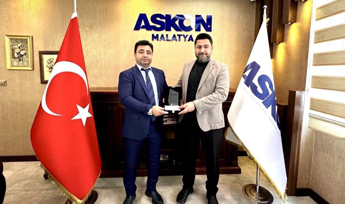 ASKON Malatya Şubesi Başkanlığı görevini devralan Aydın Apak, üretim ve