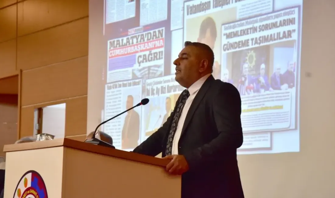 Malatya Ticaret ve Sanayi Odası Başkanı Oğuzhan Ata Sadıkoğlu, deprem