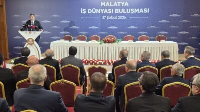 Cumhurbaşkanı Yardımcısı Cevdet Yılmaz, Malatya’da İş Dünyasıyla Bir Araya Gelerek