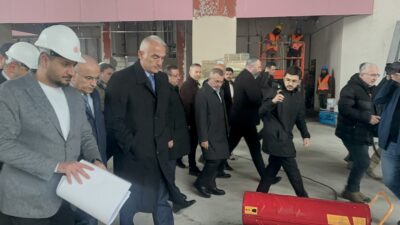 Kültür ve Turizm Bakanı Mehmet Nuri Ersoy, Malatya’da yapımı devam