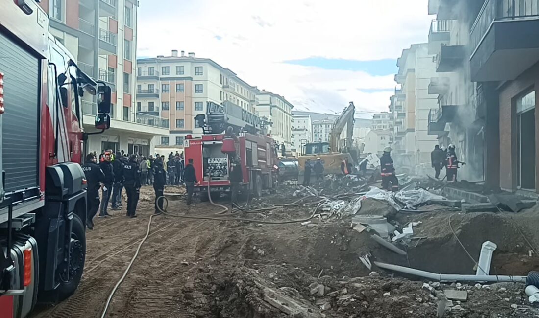 Malatya’nın Yeşilyurt ilçesi Niyazi Mahallesi’nde bulunan TOKİ şantiyesinde, depo amaçlı