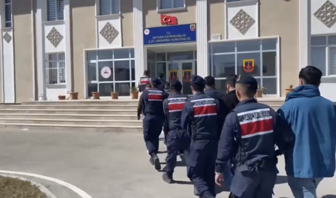 Adana merkezli 6 ilde jandarma ekiplerince yasa dışı bahis suçuna