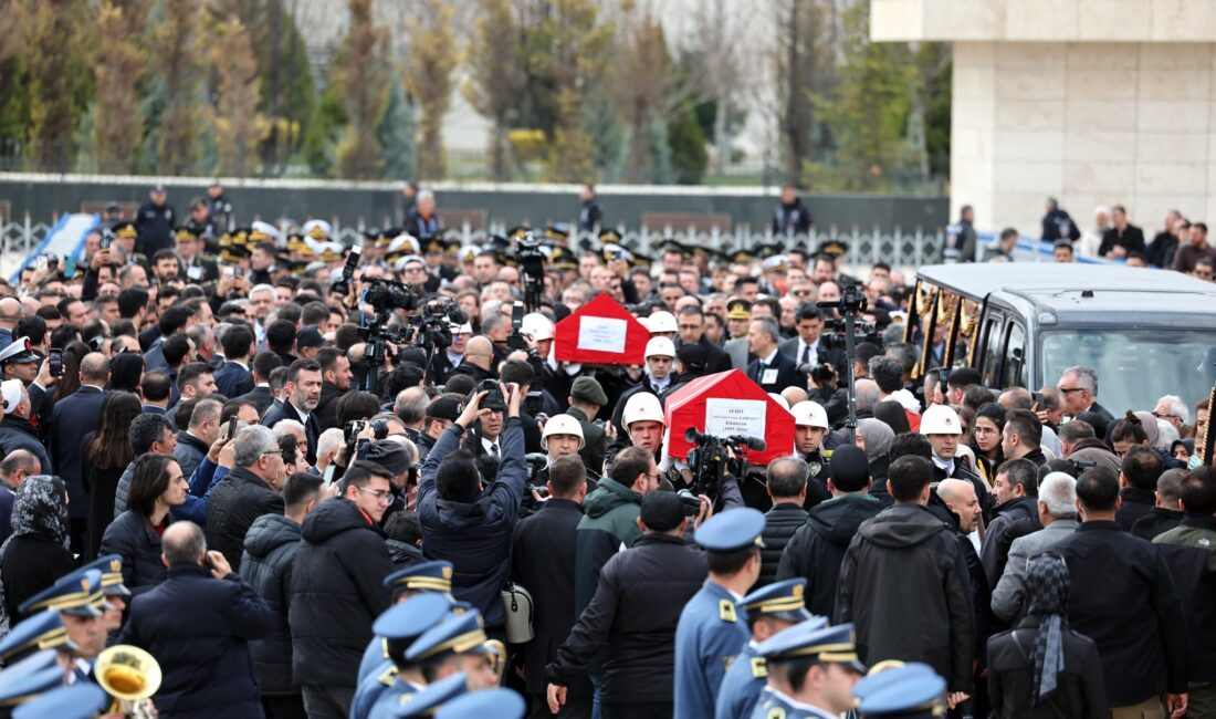 Katar’da meydana gelen helikopter kazasında şehit düşen ASELSAN personelleri için