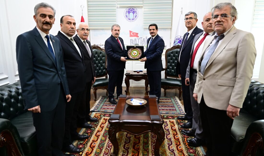 BBP Genel Başkanı Mustafa Destici, Malatya programı kapsamında Battalgazi Belediye