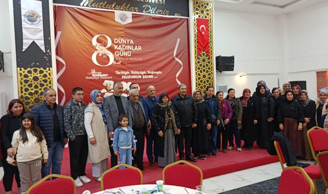 8 Mart Dünya Kadınlar Günü dolayısıyla Darende Belediyesi tarafından düzenlenen