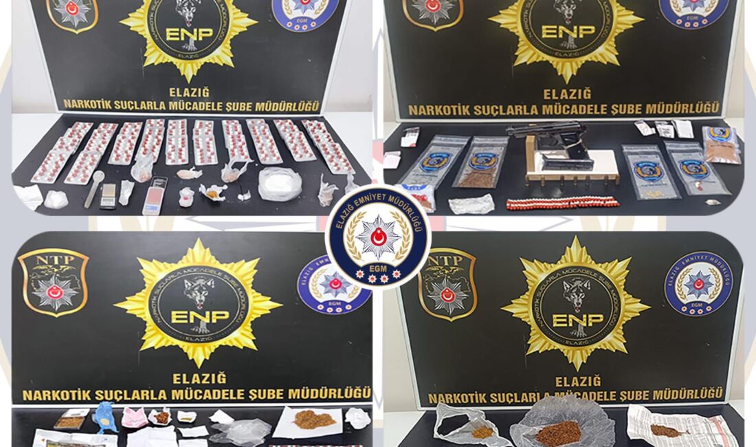 Elazığ İl Emniyet Müdürlüğü Narkotik ve Asayiş Şube Müdürlüğü, son