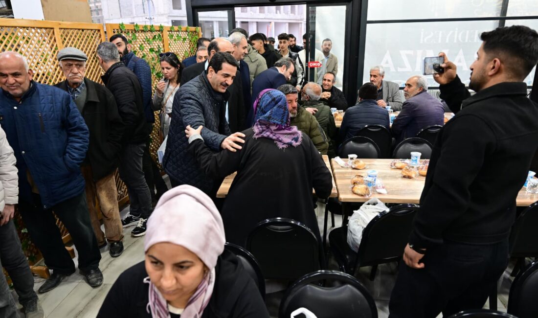 Battalgazi Belediyesi Ramazan boyunca Hizmet Lokantası’nda düzenlenen iftar programlarında Başkan
