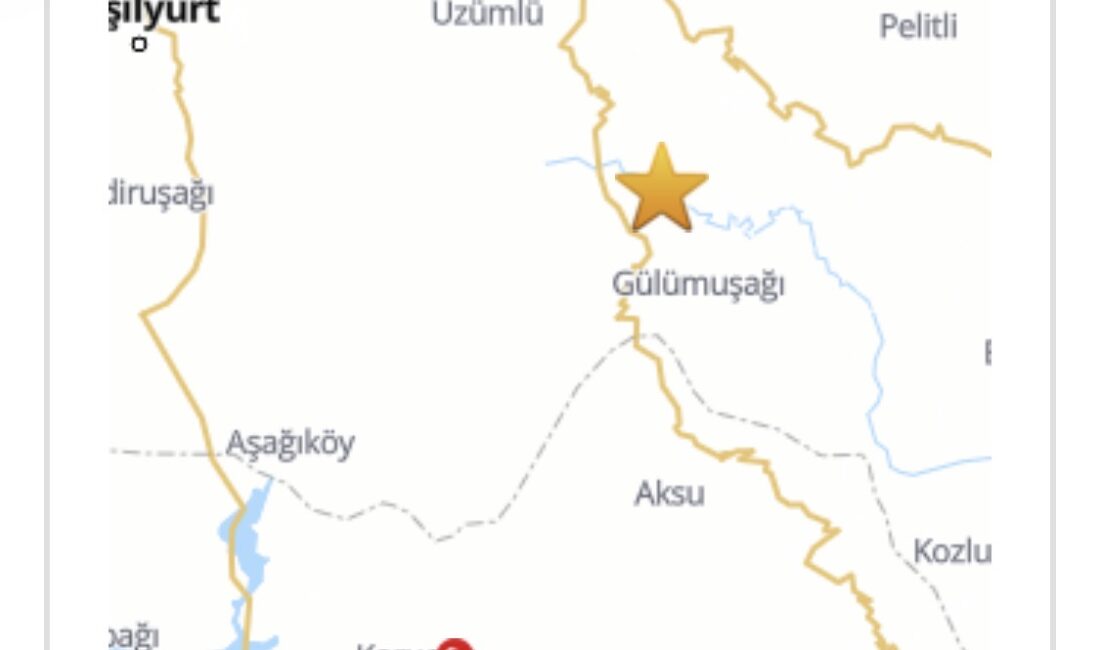 Kandilli Rasathanesi ve Deprem Araştırma Enstitüsü verilerine göre saat 17.52.50’de