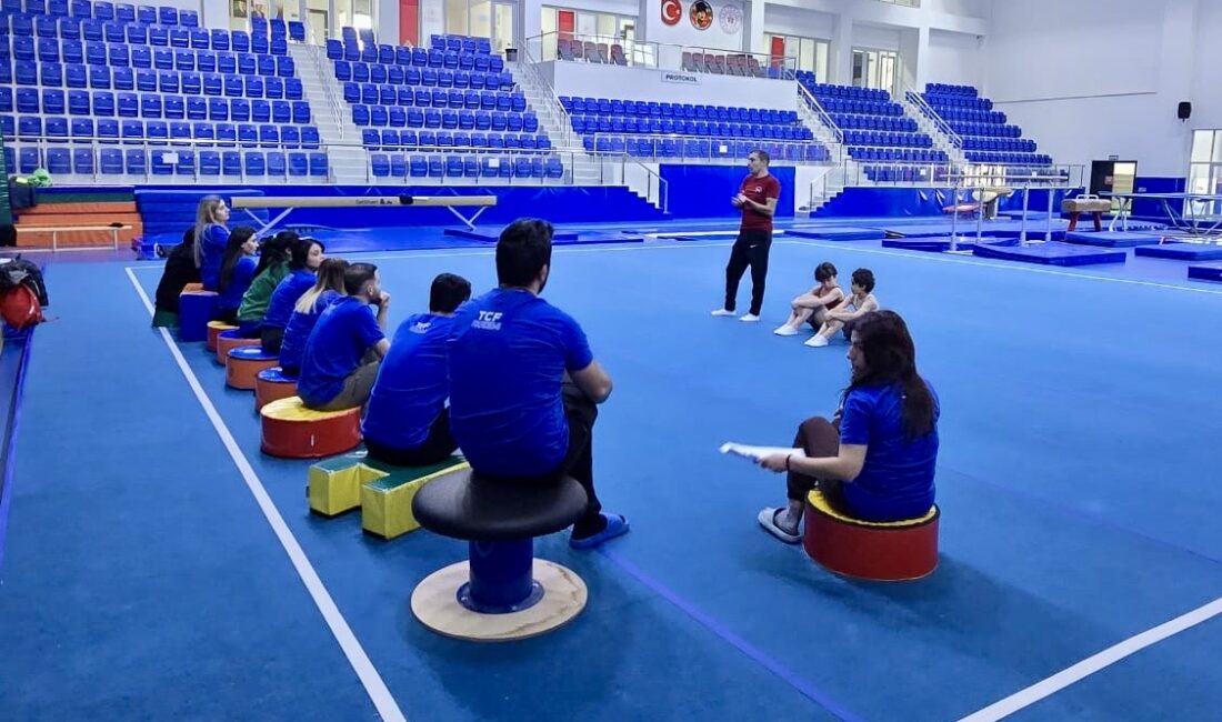 Malatya’da düzenlenen TCF Akademi eğitimlerinde cimnastik antrenörlerine yönelik iki gün