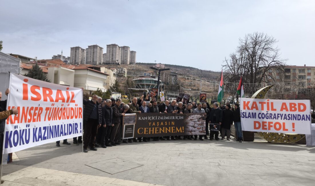 Malatya’da Kudüs Kardeşlik Platformu, ABD ve İsrail rejiminin İran’a yönelik