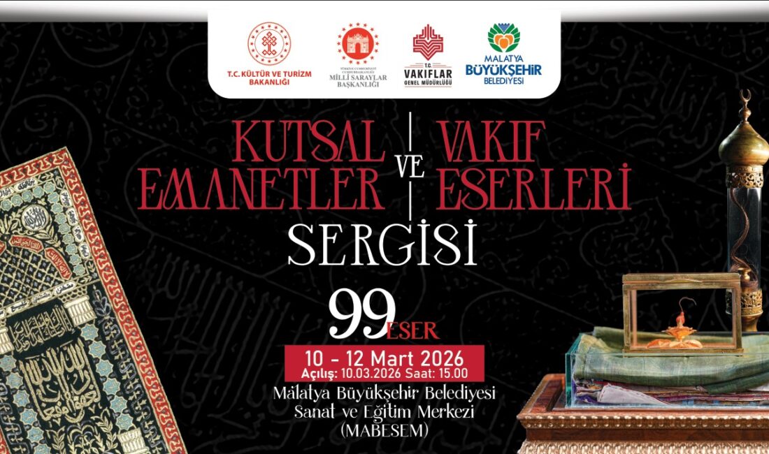 Malatya Büyükşehir Belediyesi, Ramazan ayı kapsamında “Kutsal Emanetler ve Vakıf