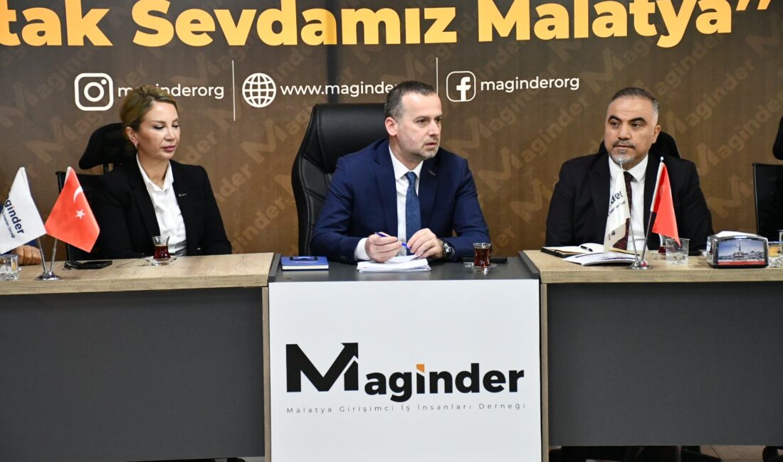 Malatya Girişimci İş İnsanları Derneği (MAGİNDER) Başkanı Salih Karademir, dernek