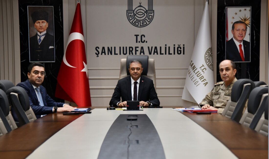Şanlıurfa İl Emniyet Müdürü ve İl Jandarma Komutanı, kaymakamlar ve