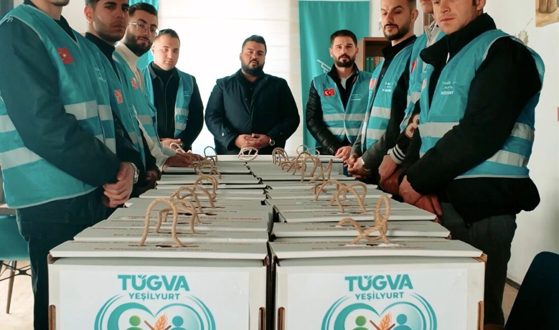 Türkiye Gençlik Vakfı (TÜGVA) Yeşilyurt İlçe Temsilciliği, sosyal sorumluluk çalışmalarına