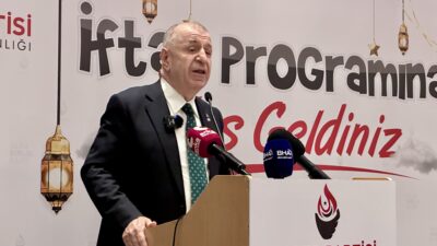 Zafer Partisi Genel Başkanı Ümit Özdağ, Malatya’daki iftar programında deprem
