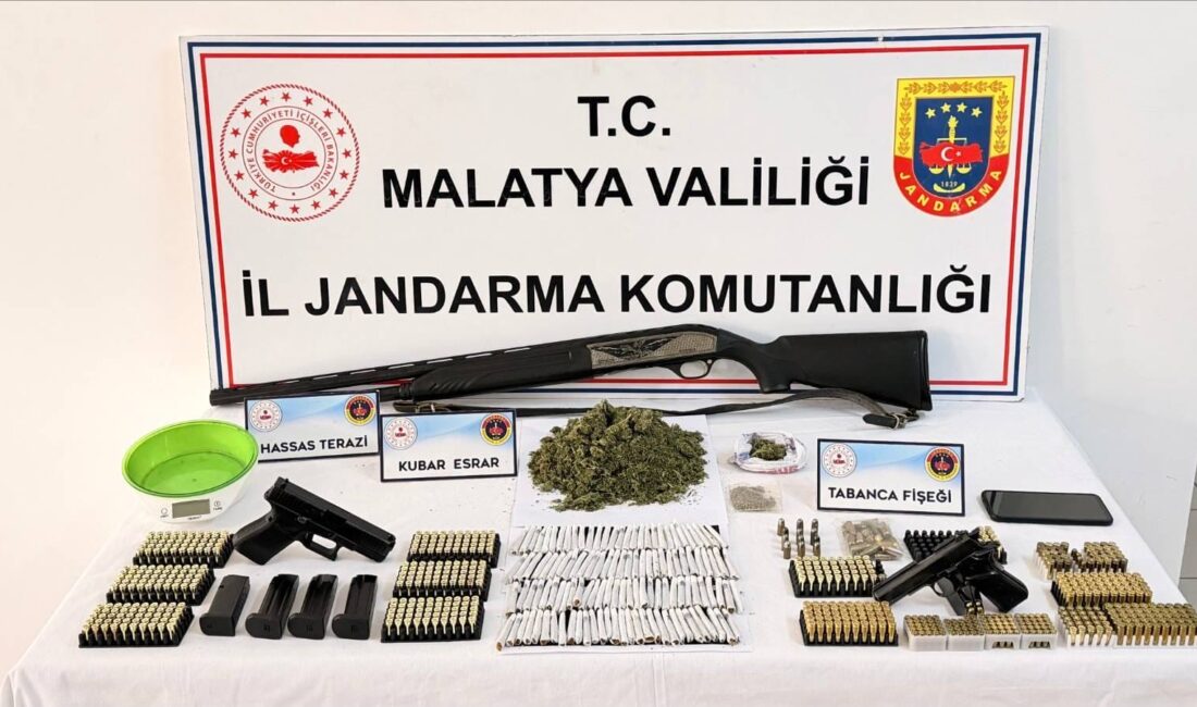 İl Jandarma Komutanlığı ekiplerince yürütülen operasyon kapsamında uyuşturucu madde ve
