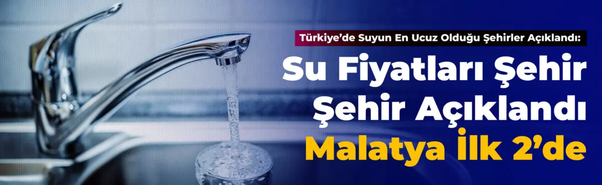 Türkiye’de büyükşehir belediyelerinde 20 metreküp