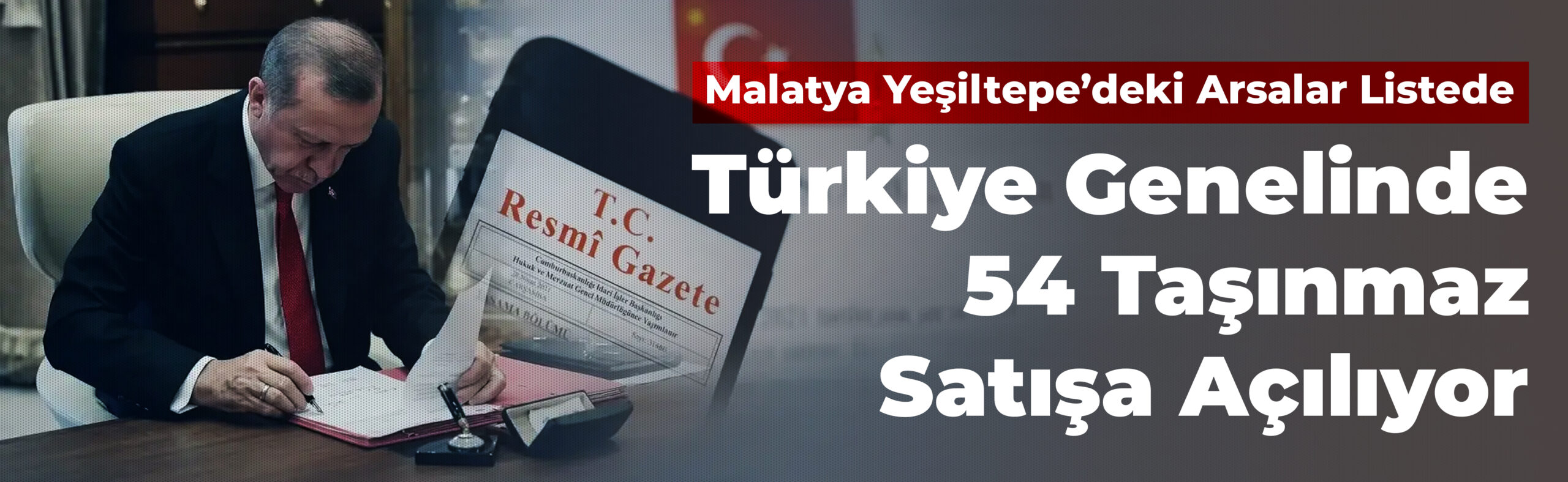 Cumhurbaşkanı Recep Tayyip Erdoğan imzasıyla