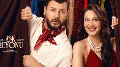 Başrollerini Gülsim Ali ve Ümit Kantarcılar’ın paylaştığı “Aşk Reyonu” tiyatro