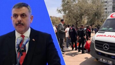 İçişleri Bakanı Mustafa Çiftçi, Kahramanmaraş’ta bir ortaokulda meydana gelen silahlı