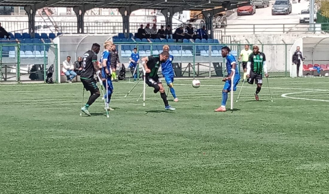 Ampute Futbol Türkiye Kupası çeyrek finalinde Pendik Belediye’yi 3-1 mağlup