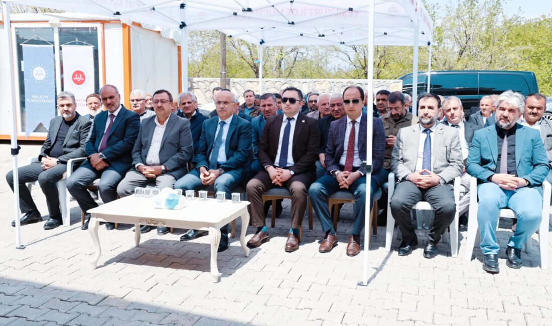 Malatya’da 6 Şubat depremlerinin ardından yürütülen yeniden inşa çalışmaları kapsamında