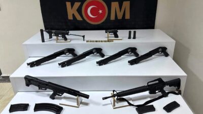 Elazığ İl Emniyet Müdürlüğü ekiplerince silah ticaretinin önlenmesine yönelik düzenlenen