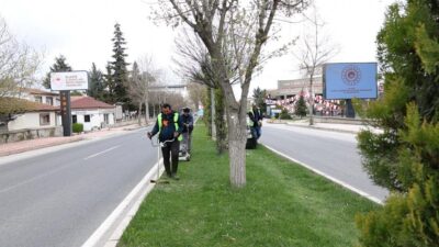 Elazığ Belediyesi Park ve Bahçeler Müdürlüğü ekipleri, kent genelinde park,