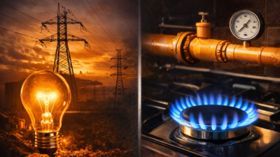 Elektrik ve doğal gaz tarifelerinde artışa gidildi. Mesken abonelerinde yüzde