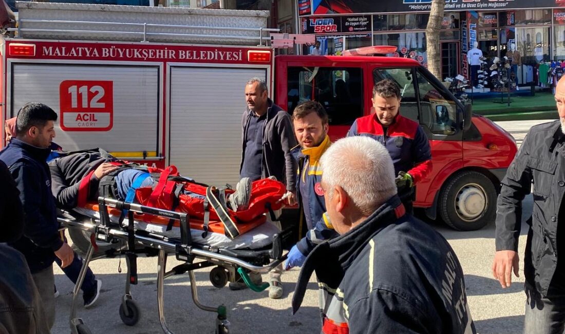 Malatya’da bir inşaat şantiyesinde asansör boşluğuna düşen işçi yaralandı. &nbsp;